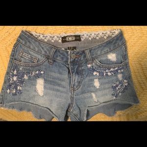 Rewash Jean Shorts Size 0